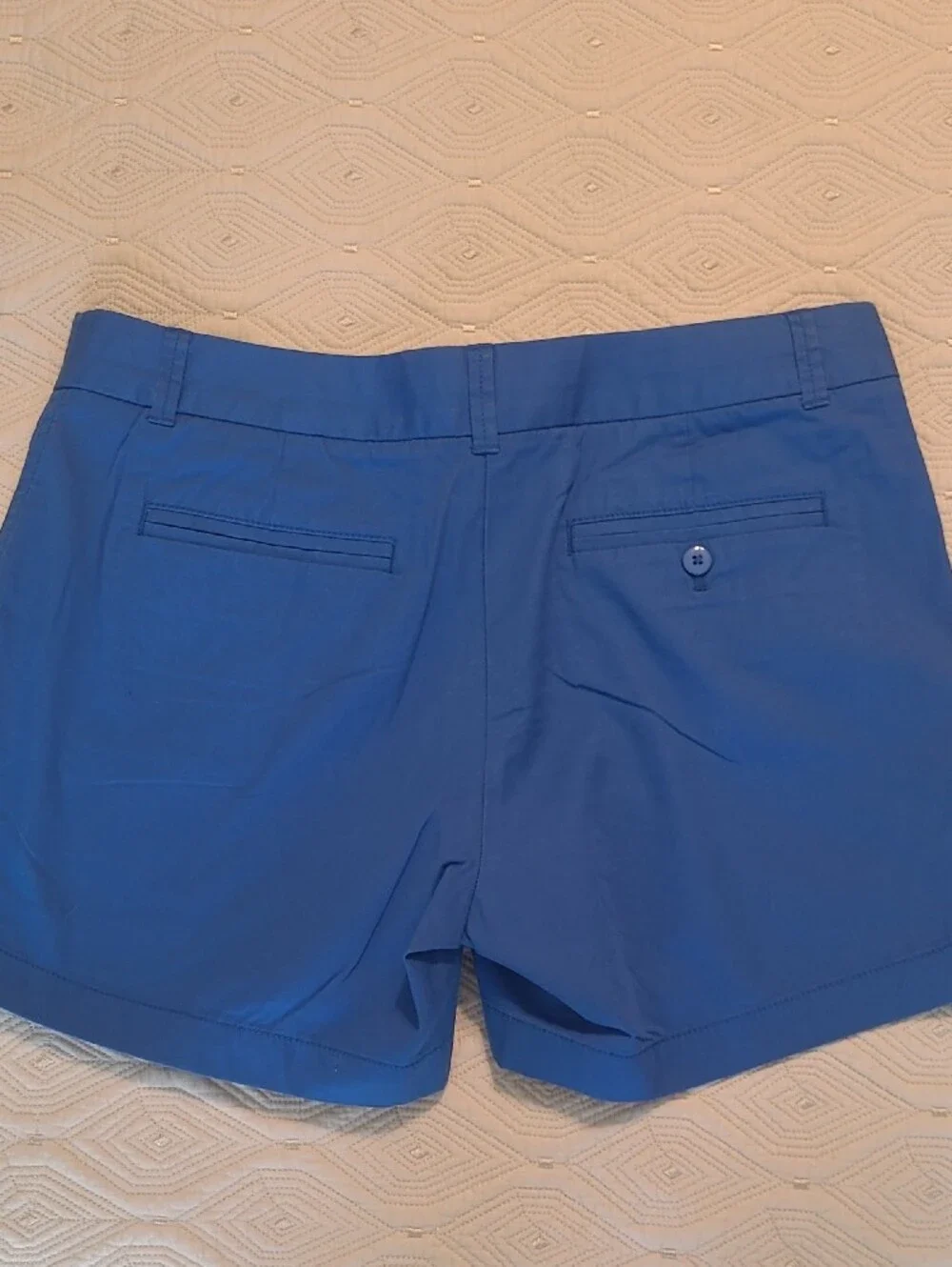 J. Crew Broken-in Chino Shorts  Royal Blue Size 8